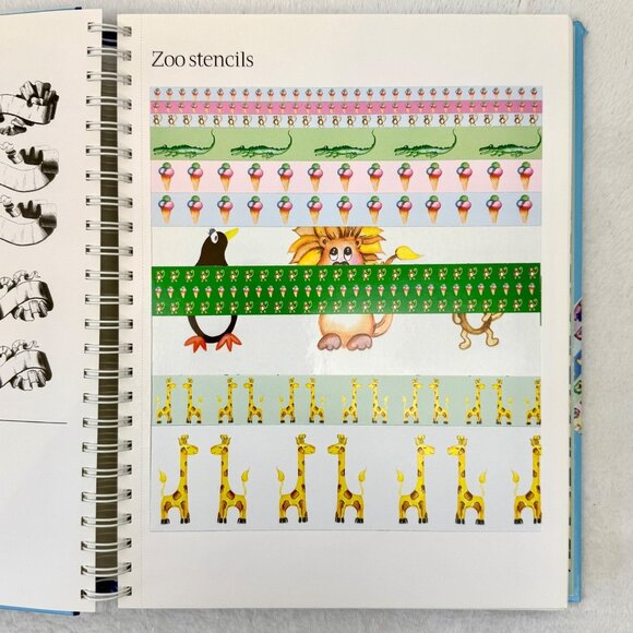 Scrapbooking Materials Book Stencils, Stickers and More by Bay Books Incomplete - Picture 5 of 11